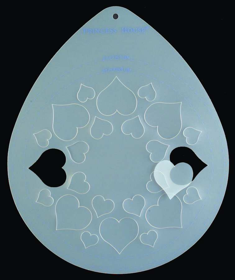 Fantasia (6 Piece) Cake Decorating Stencil Set by Princess House-1
