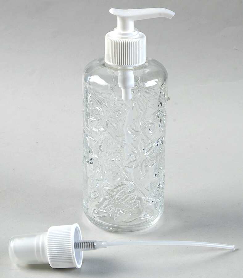 Fantasia Lotion/Soap Dispenser W/Pump & Spray Attachment by Princess House-1
