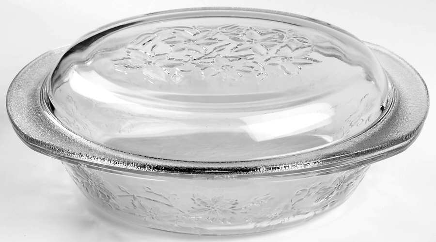 Fantasia 1.5 Quart Oval Covered Casserole by Princess House-1