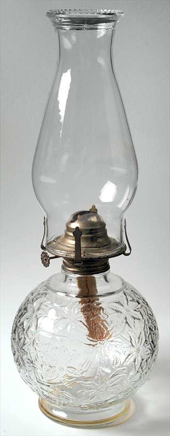 Fantasia Hurricane Lamp & Globe by Princess House-1