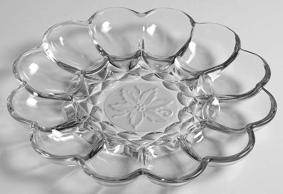 Fantasia Deviled Egg Server by Princess House-1