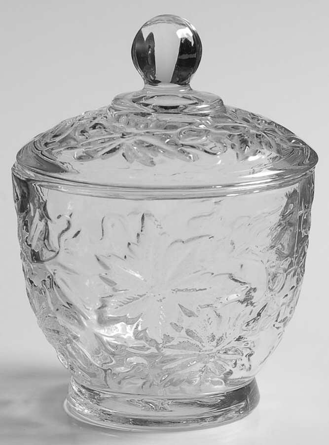 Fantasia Sugar Bowl & Lid by Princess House-1
