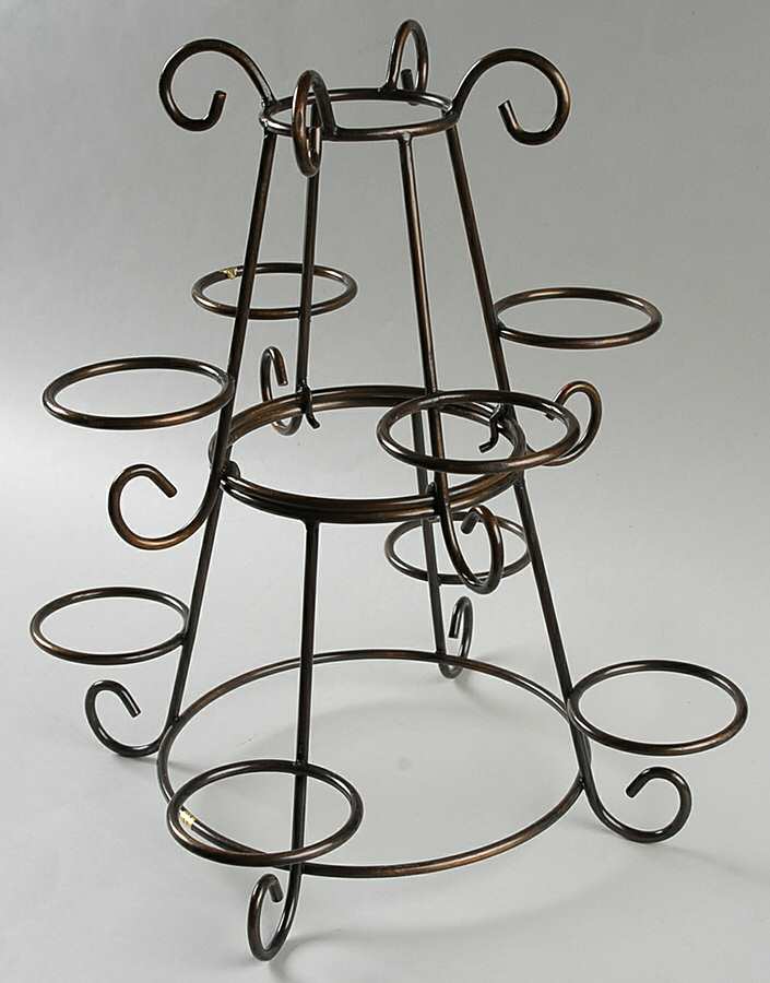 Fantasia (2 Piece) Metal Centerpiece by Princess House-1
