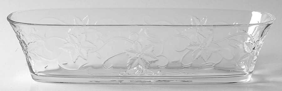 Fantasia Appetizer/Flatware Dish W/No Lid by Princess House-1