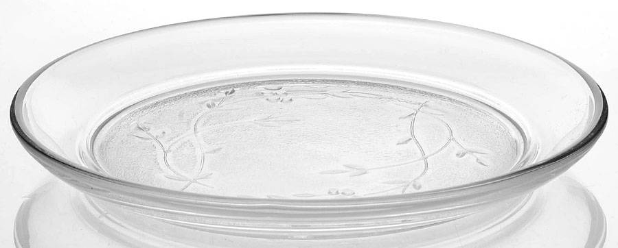 Heritage Round Butter Dish No Lid by Princess House-1