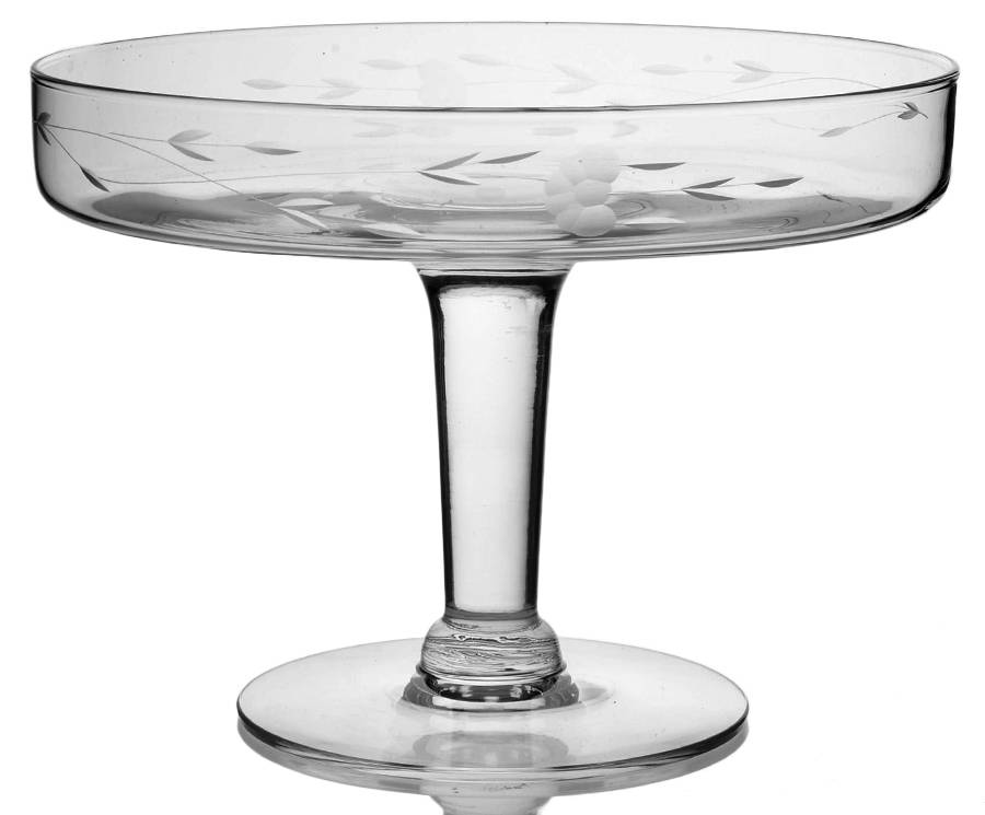 Heritage 9" Diameter Pedestal Cake Stand by Princess House-1