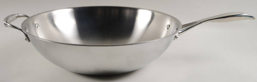 Heritage Stainless Stir-Fry No Lid by Princess House-1