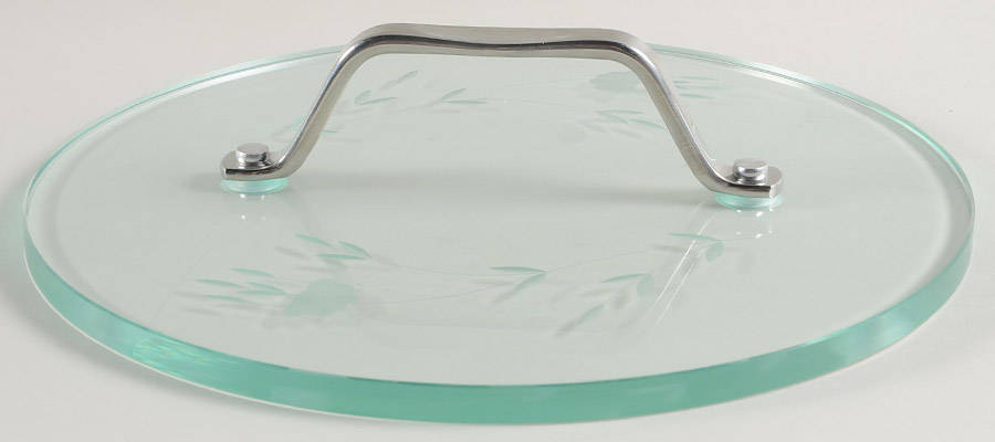 Heritage Glass Grill Press for Grill Pan by Princess House-1