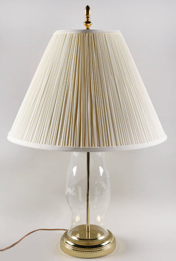 Heritage 25" Electric Lamp & Shade by Princess House-1