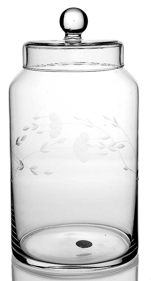 Heritage Large Versatility Jar & Lid by Princess House-1