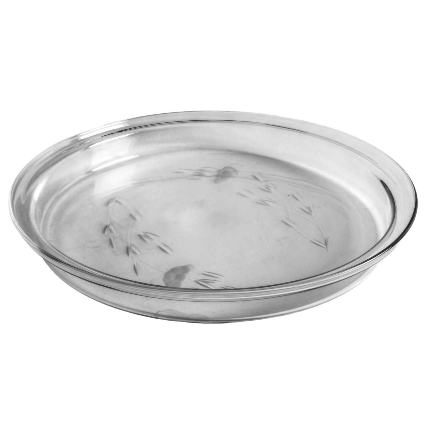 Heritage Pie Plate No Dome by Princess House-1