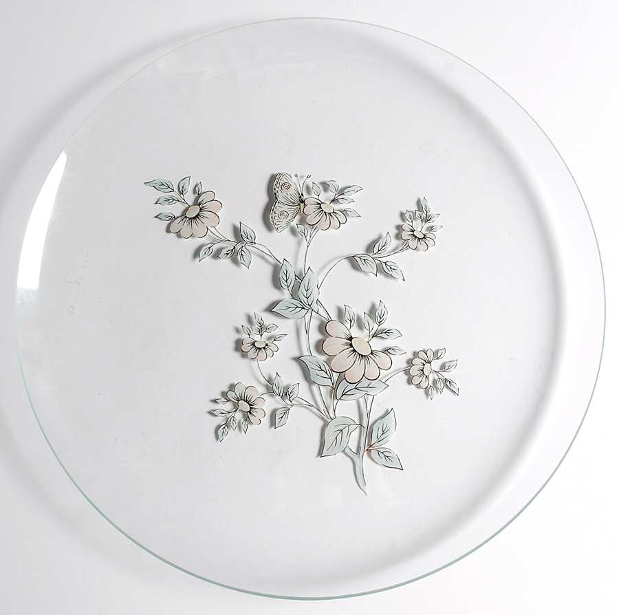 Heritage 13" Round Platter by Princess House-1