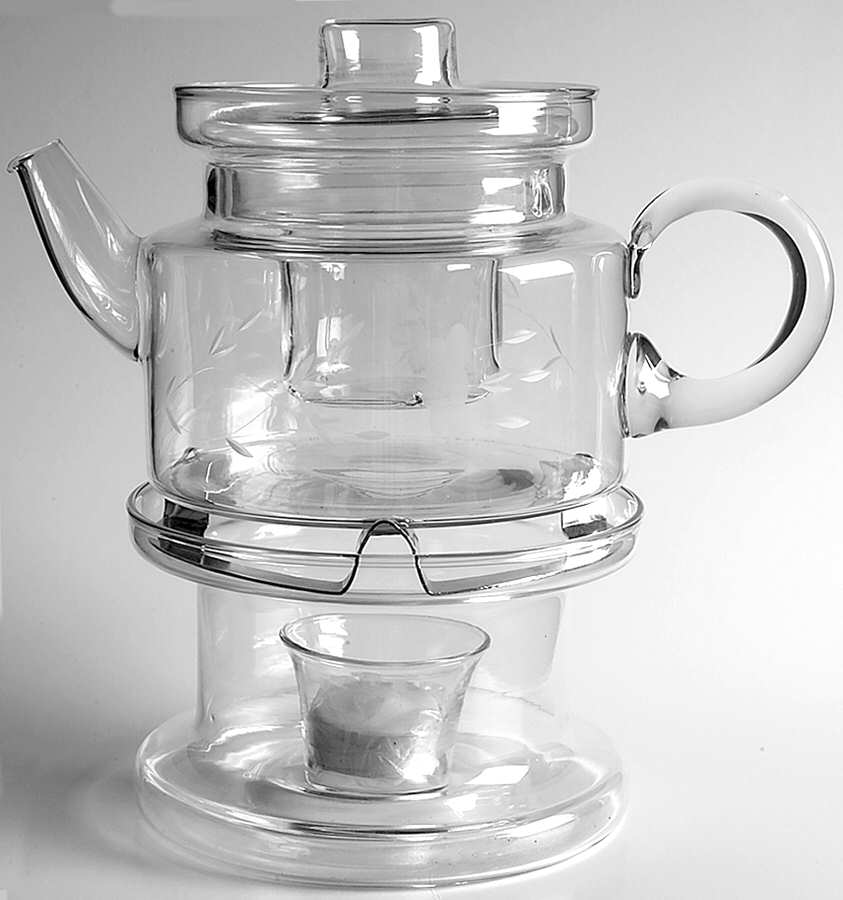 Heritage Teapot-W/Infuser & Warmer by Princess House-1