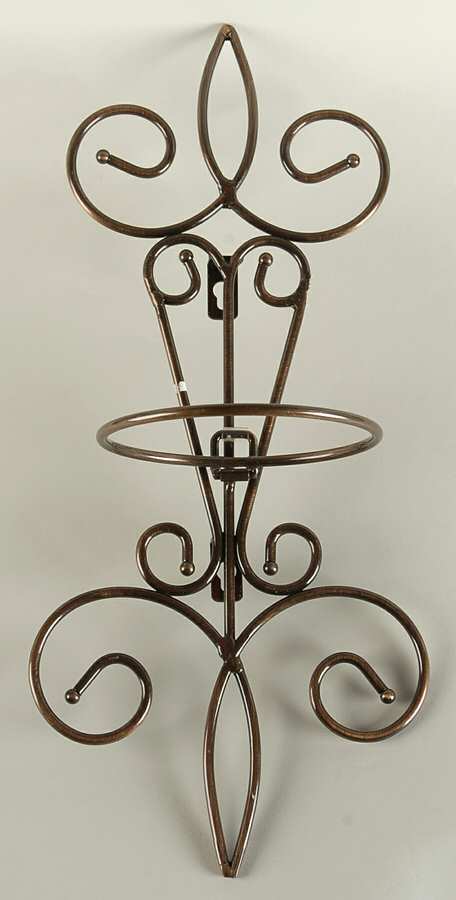Heritage Metal Wall Sconce No Glass Votive by Princess House-1