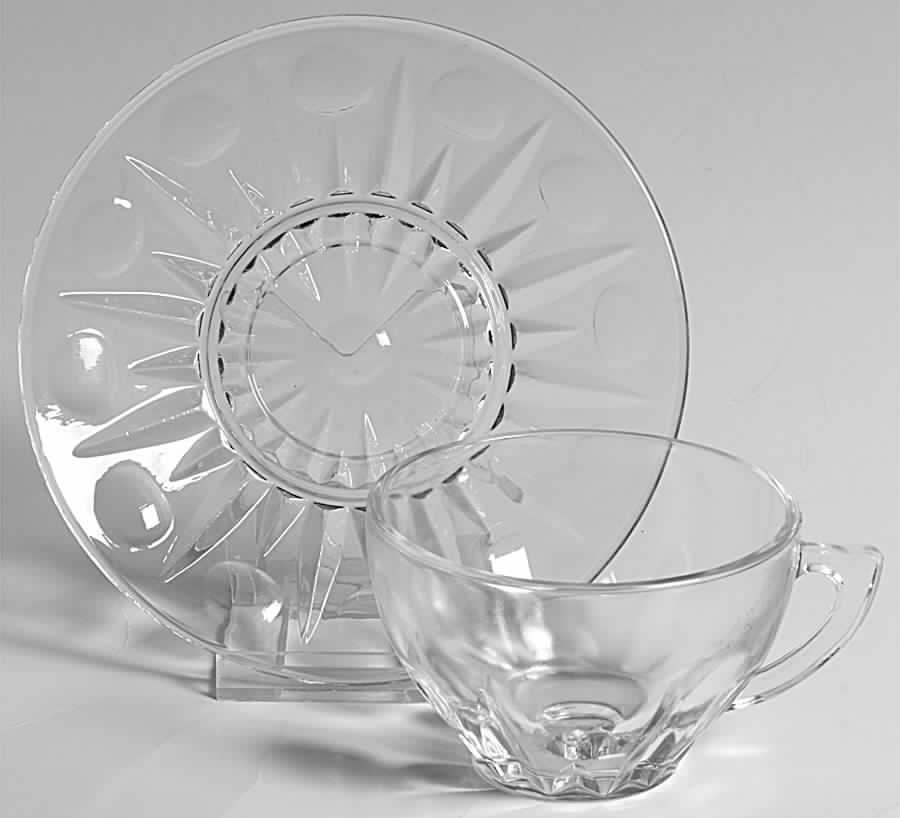 Regency Cup & Saucer Set by Princess House-1