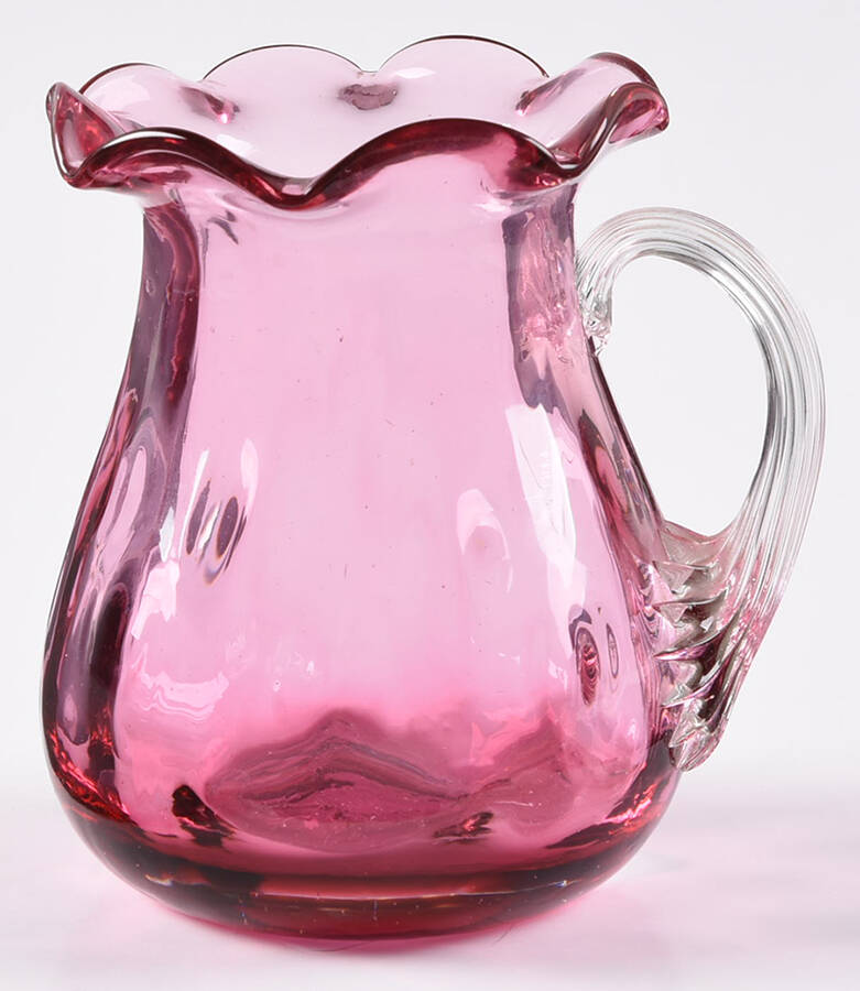 Cranberry 5 Oz Pitcher by Pilgrim Glass-1