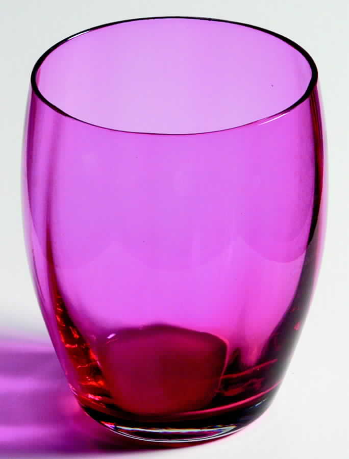 Cranberry 9 Oz Flat Tumbler by Pilgrim Glass-1