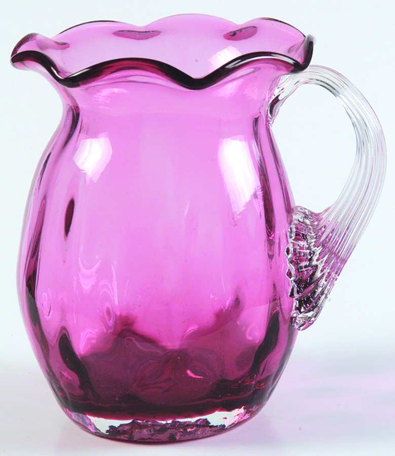 Cranberry 7 Oz Pitcher by Pilgrim Glass-1
