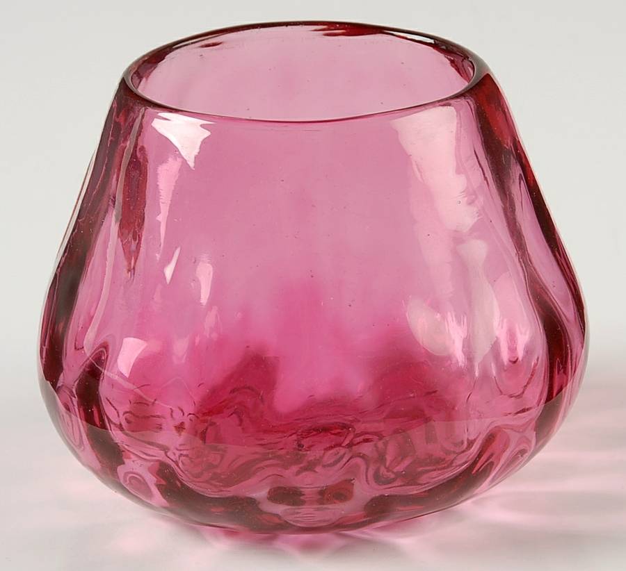 Cranberry Sugar-Open by Pilgrim Glass-1