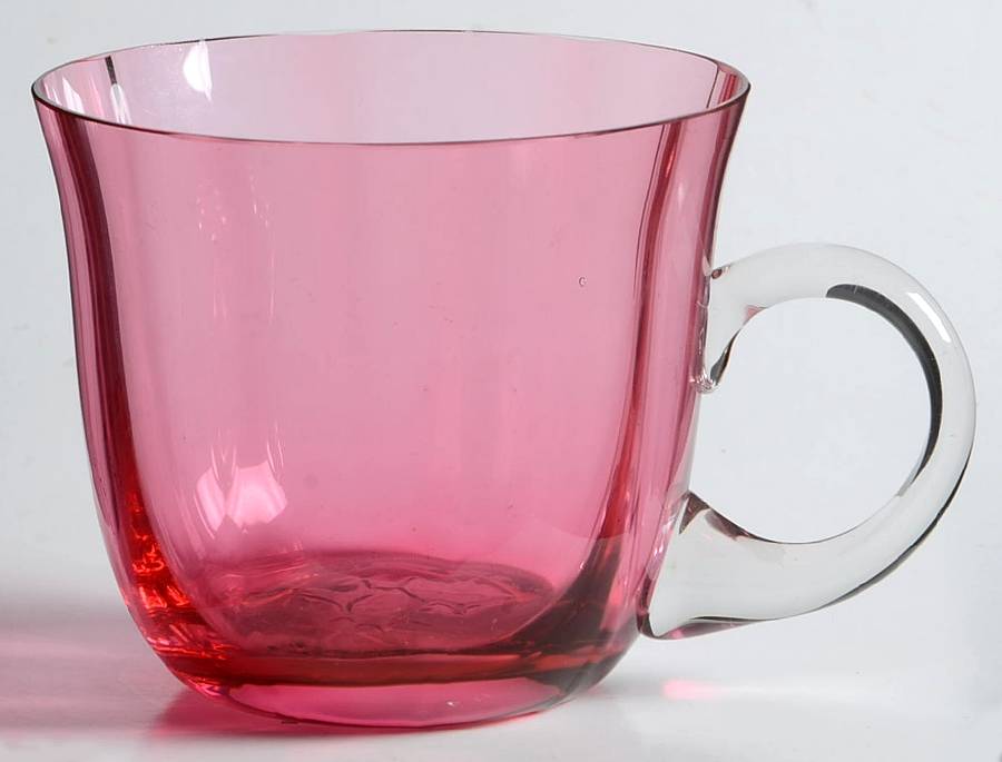 Cranberry Punch Cup by Pilgrim Glass-1