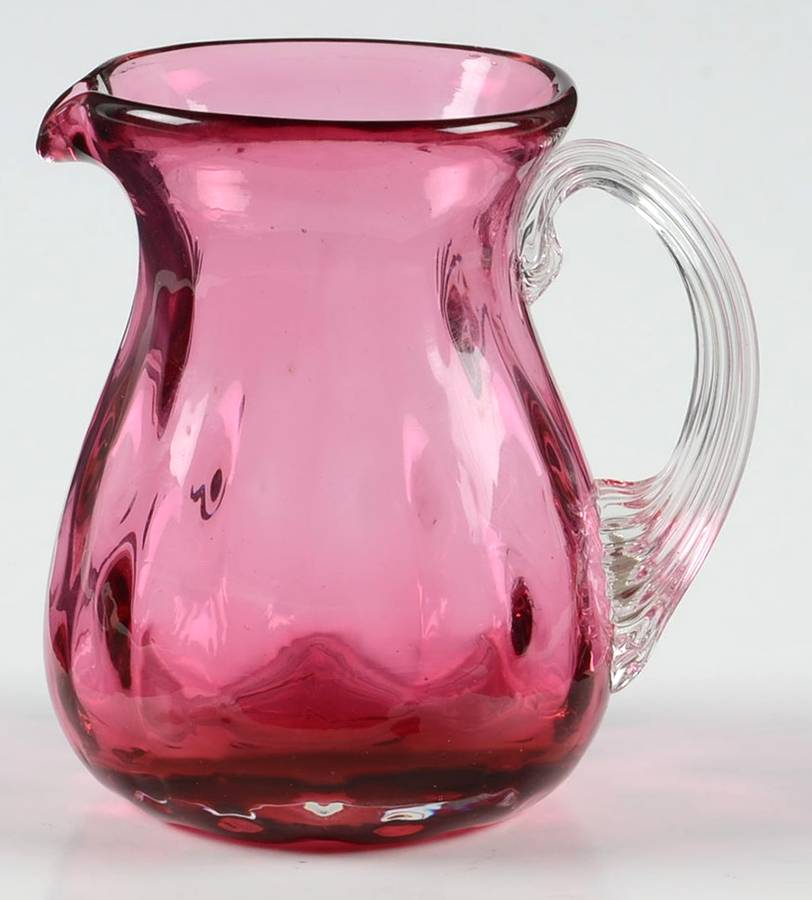 Cranberry 6 Oz Pitcher by Pilgrim Glass-1