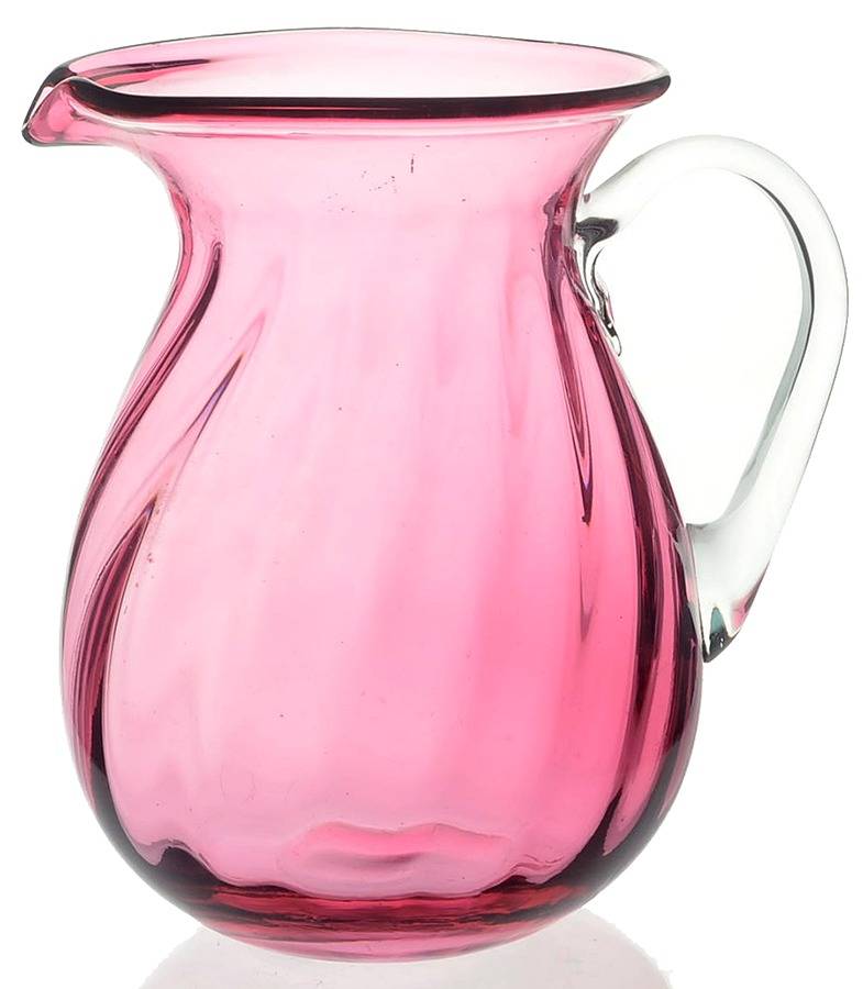 Cranberry 20 Oz Pitcher by Pilgrim Glass-1