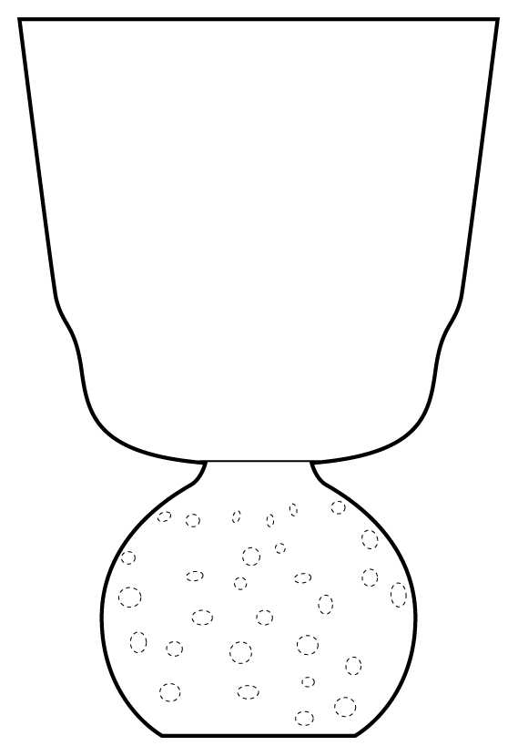 Raindrop Water Goblet by Portugal-1