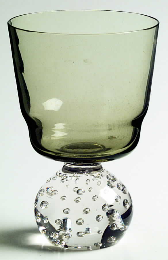 Raindrop Smoke Water Goblet by Portugal-1