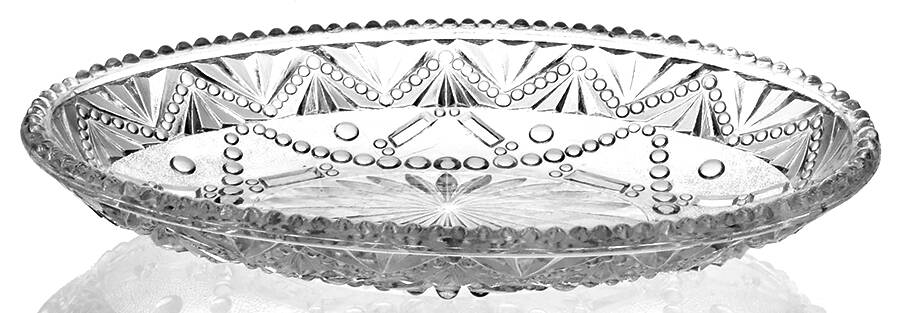 Festoon 7" Oval Relish by Portland-1