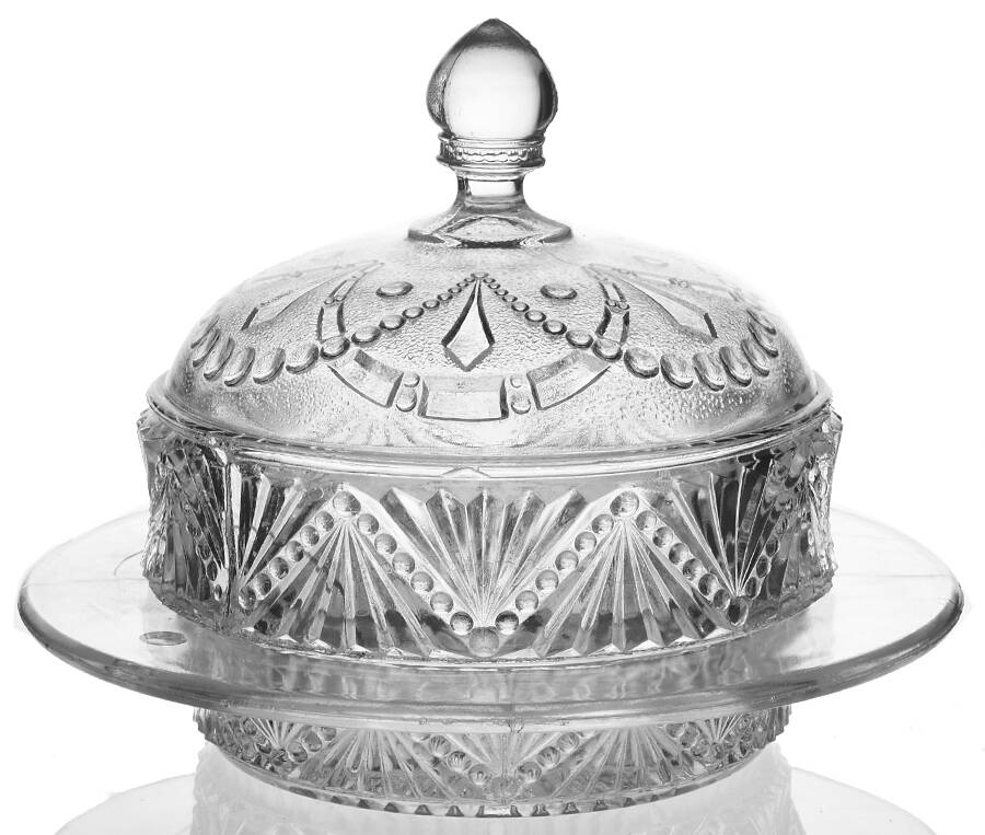 Festoon Round Covered Butter by Portland-1