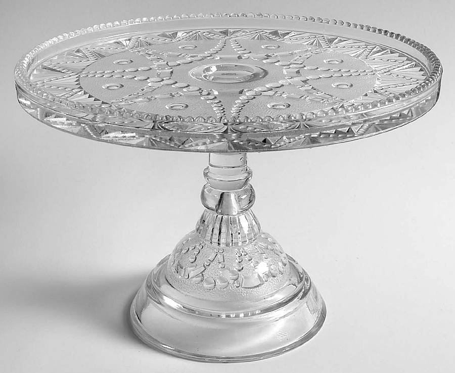 Festoon Footed Cake Plate by Portland-1