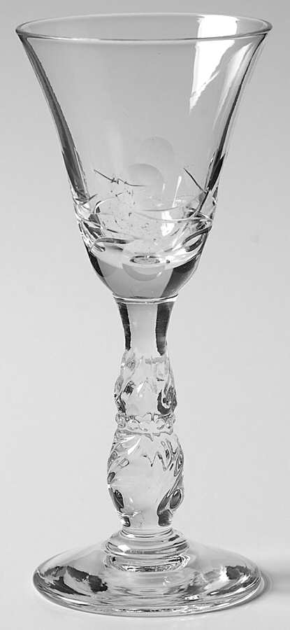 Enchanting Orchid Cordial Glass by Nancy Prentiss-1