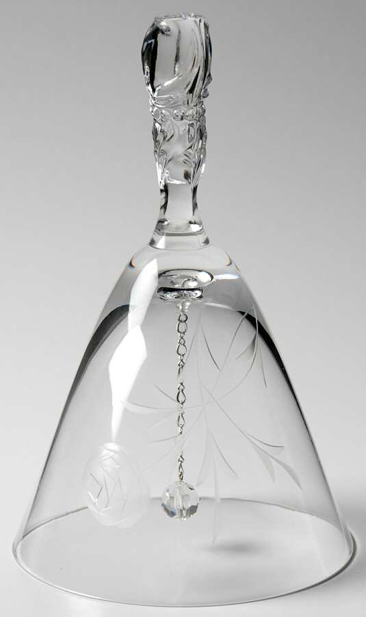 Milburn Rose Bell Made From Goblet by Nancy Prentiss-1