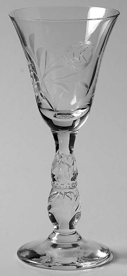 Milburn Rose Cordial Glass by Nancy Prentiss-1