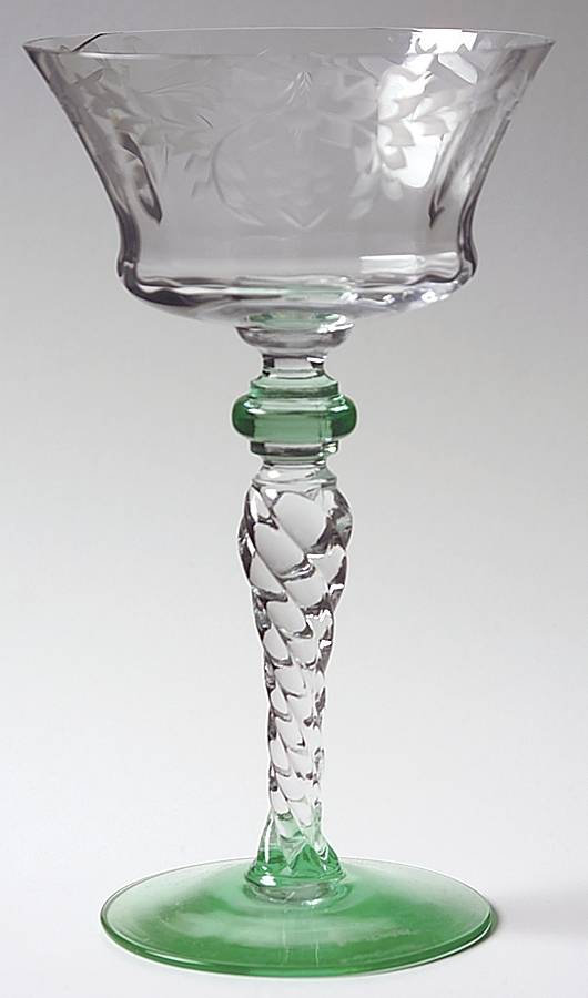 1470 Champagne/Tall Sherbet by Phillips Glass Company-1