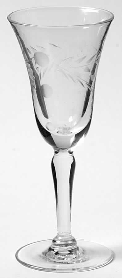 Willow Moon Cordial Glass by Pioneer (Japan)-1