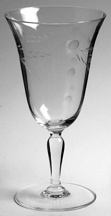 Willow Moon Water Goblet by Pioneer (Japan)-1