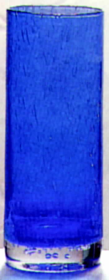 Bubble Glass Cobalt Cooler by Puccinelli-1