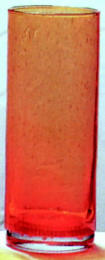 Bubble Glass Orange Cooler by Puccinelli-1