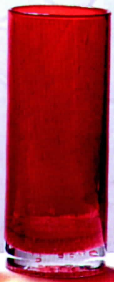 Bubble Glass Red Cooler by Puccinelli-1