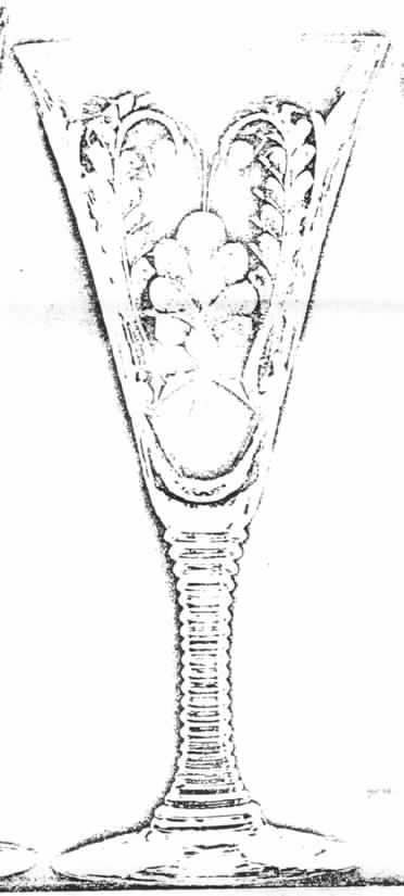 Sir Christopher Water Goblet by Pairpoint-Gunderson Crystal-1