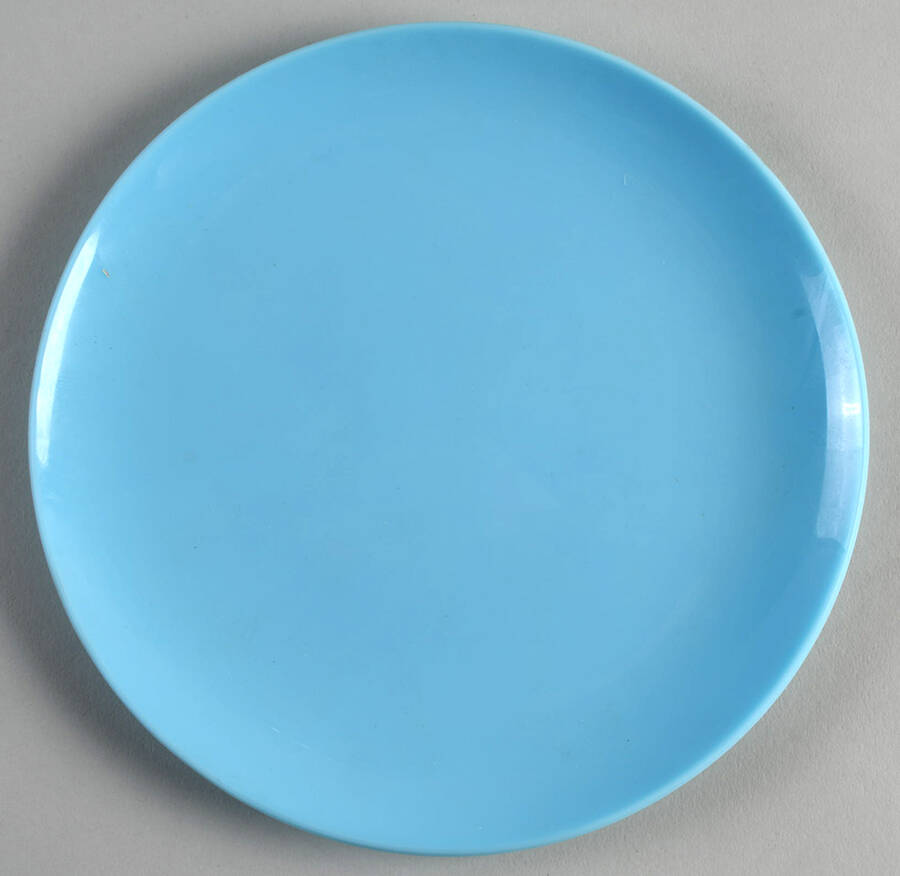 P1V4 (Turquoise) 7" Salad Plate by Portieux Vallerysthal-1