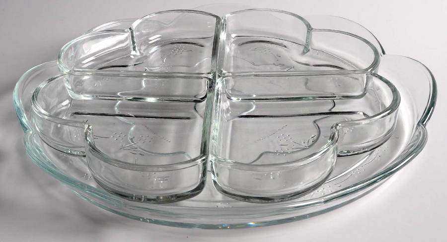 Blossom (5 Piece) Divided Server Set by Pfaltzgraff-1