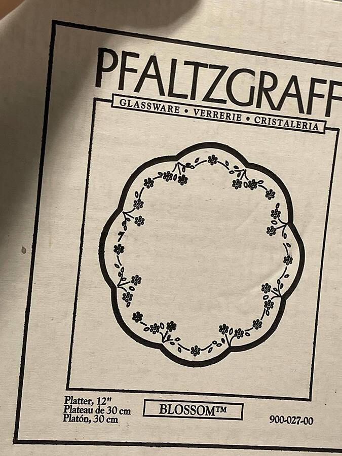 Blossom 12" Round Platter by Pfaltzgraff-1