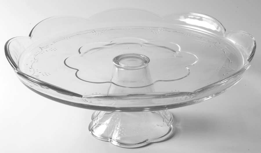Blossom 12" Diameter Pedestal Cake Stand No Dome by Pfaltzgraff-1
