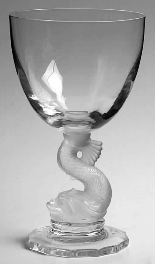 Dolphin Water Goblet by Portieux-1