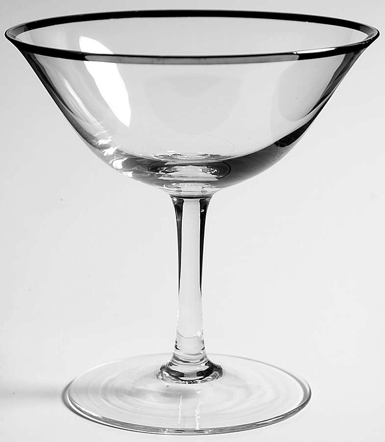 Platinum Grace Champagne/Tall Sherbet by Poschinger-1