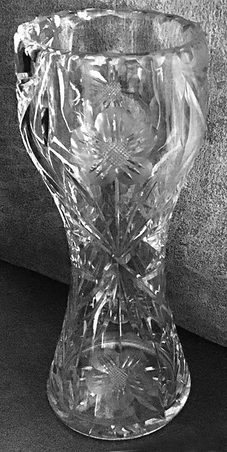 Viscaria 10" Flower Vase by Pairpoint-Gunderson Crystal-1