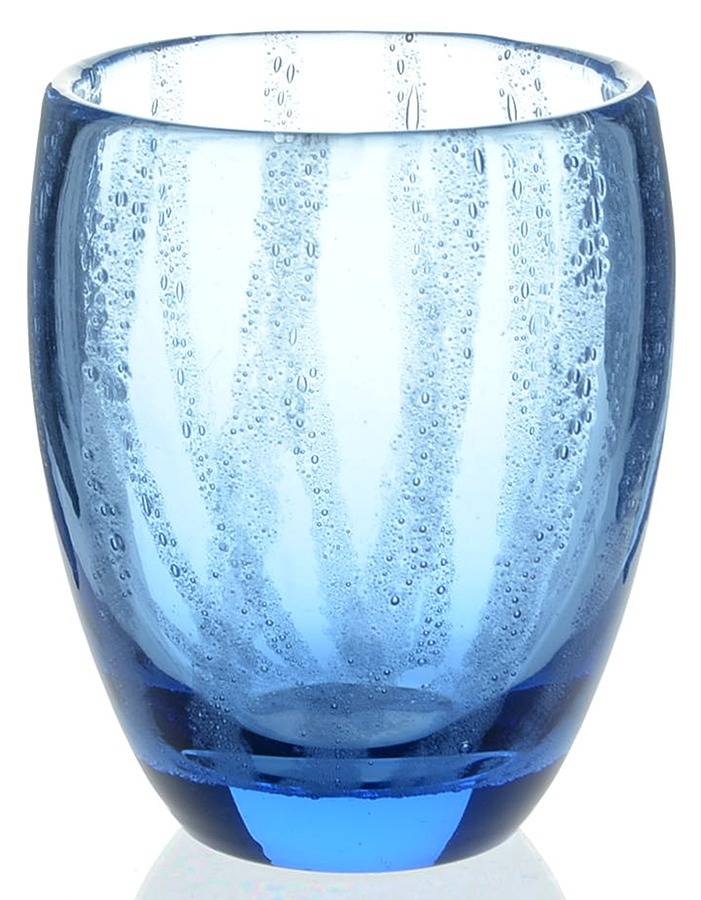 Bubbleglass Blue Double Old Fashioned by Portmeirion-1