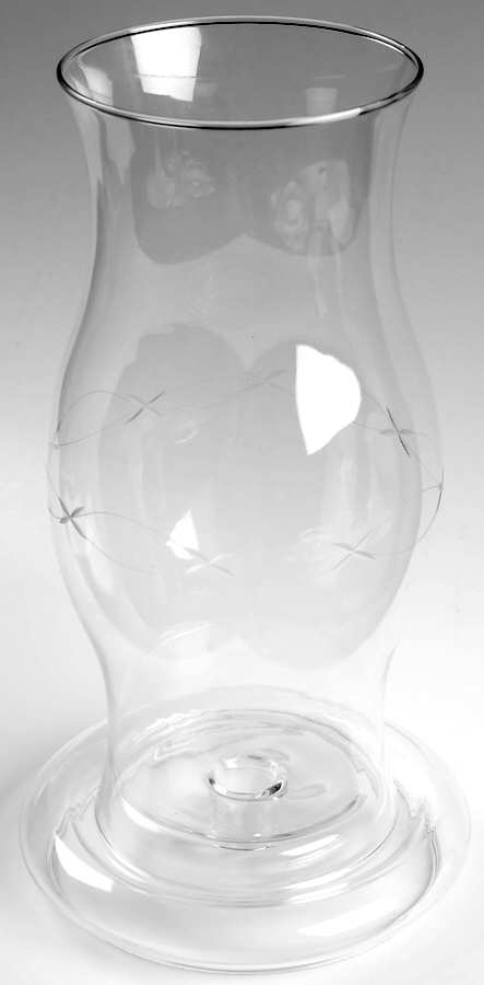 Contemporary Elegance Hurricane Lamp/Centerpiece by Princess House-1